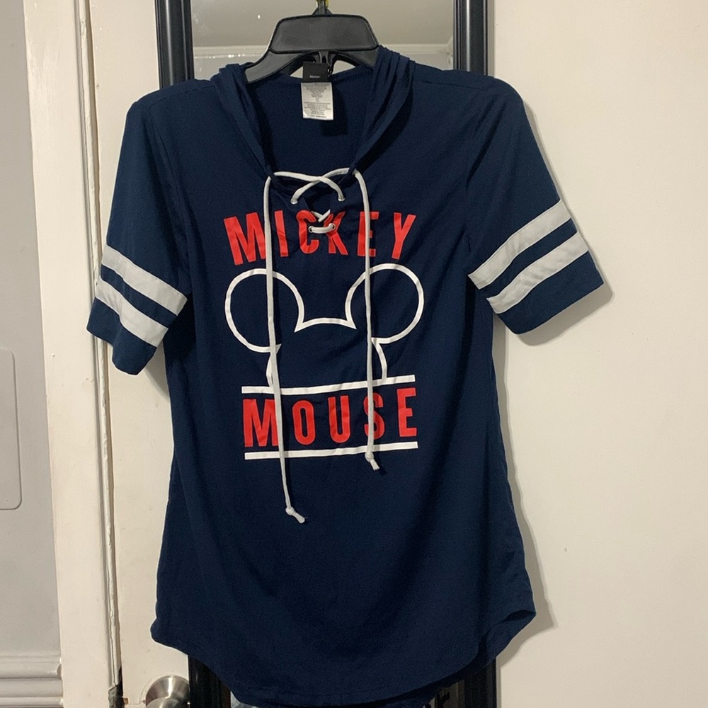 Blue Mickey Mouse Shirt